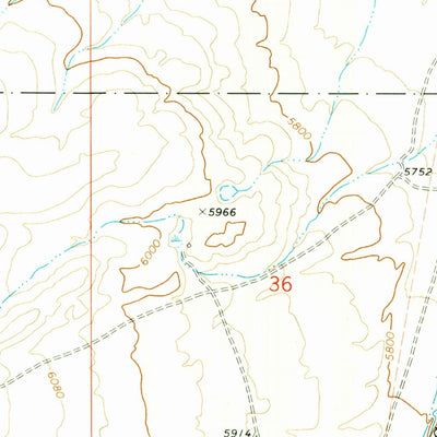 United States Geological Survey Arco Pass, ID (1969, 24000-Scale) digital map