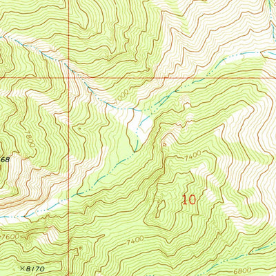United States Geological Survey Arco Pass, ID (1969, 24000-Scale) digital map