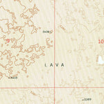 United States Geological Survey Arco South, ID (1972, 24000-Scale) digital map