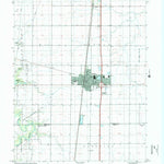United States Geological Survey Arcola, IL (1998, 24000-Scale) digital map