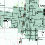 United States Geological Survey Arcola, IL (1998, 24000-Scale) digital map