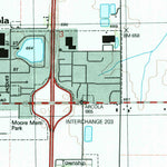 United States Geological Survey Arcola, IL (1998, 24000-Scale) digital map