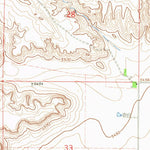 United States Geological Survey Arcola, WY-CO (1963, 24000-Scale) digital map