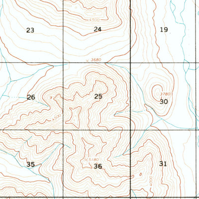United States Geological Survey Arctic A-5, AK (1972, 63360-Scale) digital map
