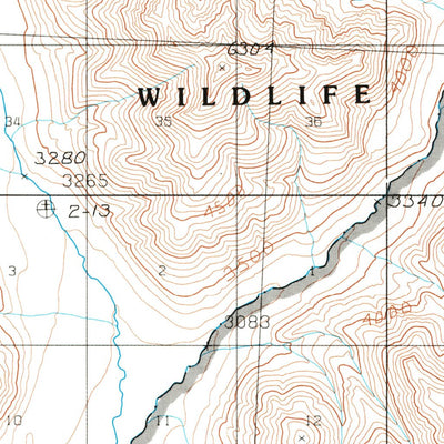 United States Geological Survey Arctic C-1, AK (1983, 63360-Scale) digital map
