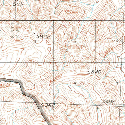 United States Geological Survey Arctic C-1, AK (1983, 63360-Scale) digital map