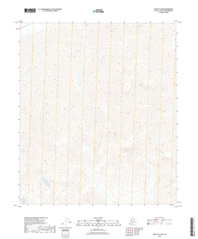 United States Geological Survey Arctic D-2 NW, AK (2018, 25000-Scale) digital map