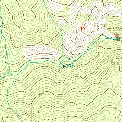 United States Geological Survey Arctic Point, ID (1998, 24000-Scale) digital map