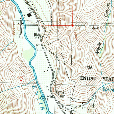 United States Geological Survey Ardenvoir, WA (2003, 24000-Scale) digital map