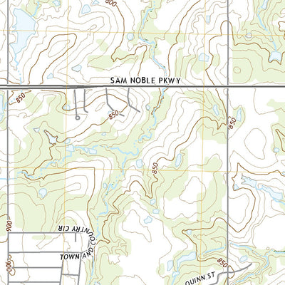 United States Geological Survey Ardmore East, OK (2022, 24000-Scale) digital map