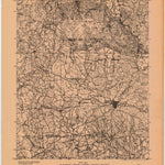 United States Geological Survey Ardmore, OK (1918, 125000-Scale) digital map