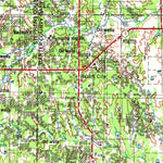 United States Geological Survey Ardmore, OK-TX (1957, 250000-Scale) digital map