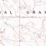 United States Geological Survey Ardmore SE, SD-NE (1982, 25000-Scale) digital map