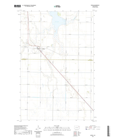 United States Geological Survey Ardoch, ND (2020, 24000-Scale) digital map