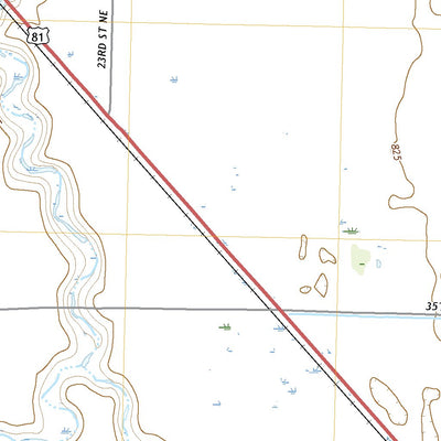 United States Geological Survey Ardoch, ND (2020, 24000-Scale) digital map