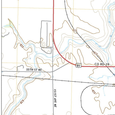 United States Geological Survey Ardoch, ND (2020, 24000-Scale) digital map