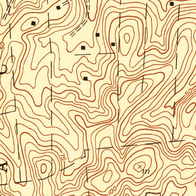 United States Geological Survey Arecibo NE, PR (1950, 10000-Scale) digital map