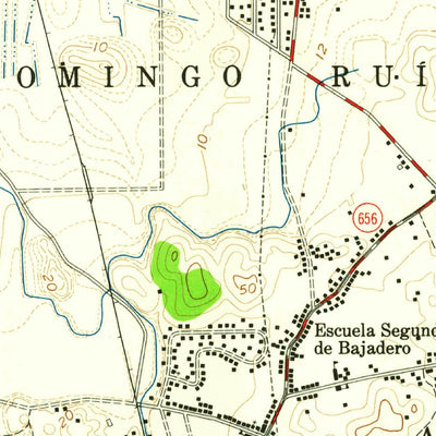 United States Geological Survey Arecibo, PR (1957, 20000-Scale) digital map
