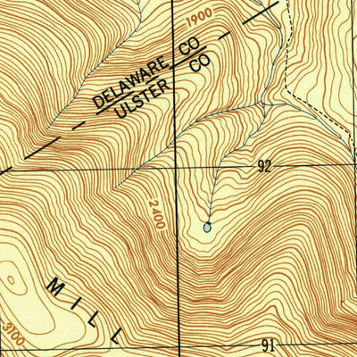 United States Geological Survey Arena, NY (1946, 24000-Scale) digital map
