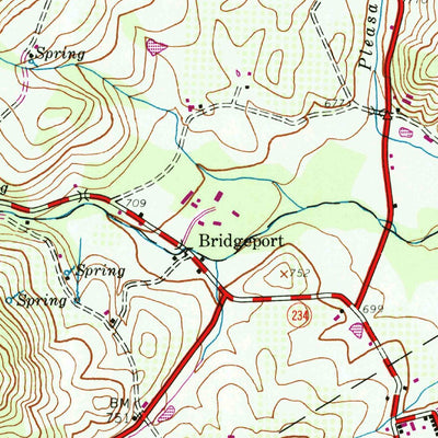 United States Geological Survey Arendtsville, PA (1944, 24000-Scale) digital map