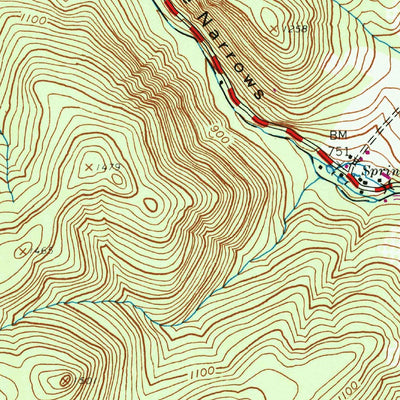 United States Geological Survey Arendtsville, PA (1944, 24000-Scale) digital map