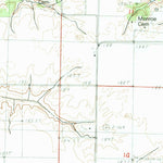 United States Geological Survey Arenzville East, IL (1983, 24000-Scale) digital map