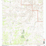 United States Geological Survey Ares Peak, NM (2001, 24000-Scale) digital map