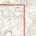 United States Geological Survey Ares Peak, NM (2001, 24000-Scale) digital map