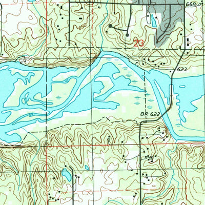 United States Geological Survey Argenta, IL (1998, 24000-Scale) digital map