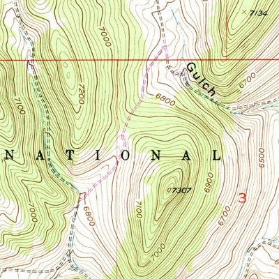 United States Geological Survey Argenta, MT (1952, 24000-Scale) digital map