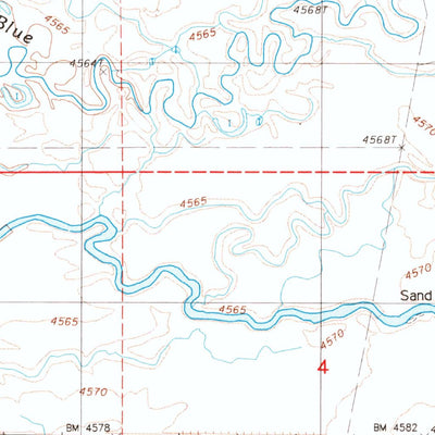 United States Geological Survey Argenta, NV (1985, 24000-Scale) digital map