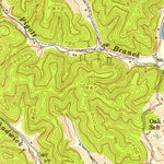 United States Geological Survey Argillite, KY (1953, 24000-Scale) digital map