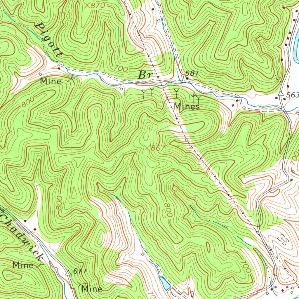 Argillite, KY (1972, 24000-Scale) Map by United States Geological ...