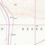 United States Geological Survey Argo Butte, WY (1951, 24000-Scale) digital map