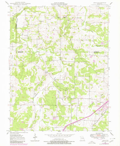 United States Geological Survey Argo, MO (1948, 24000-Scale) digital map