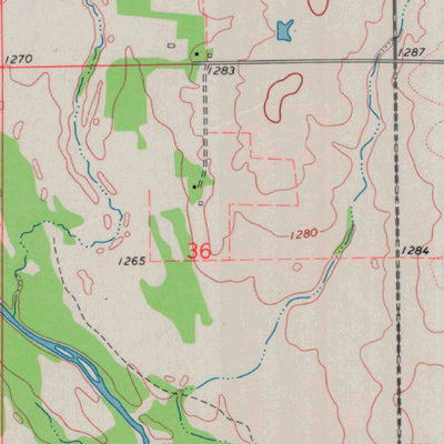 United States Geological Survey Argonia, KS (1971, 24000-Scale) digital map