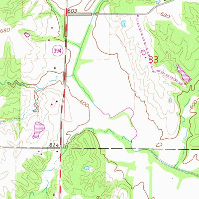 United States Geological Survey Argyle, IA-MO (1968, 24000-Scale) digital map