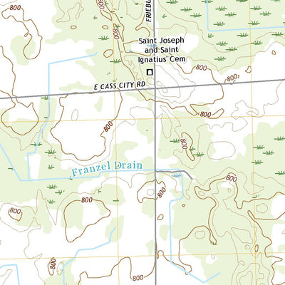 United States Geological Survey Argyle, MI (2019, 24000-Scale) digital map