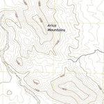 United States Geological Survey Arica Mountains, CA (2018, 24000-Scale) digital map