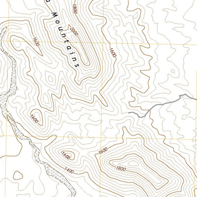 United States Geological Survey Arica Mountains, CA (2021, 24000-Scale) digital map
