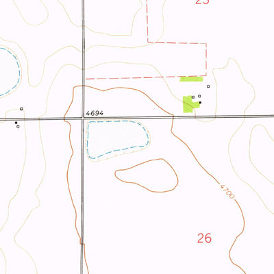 United States Geological Survey Arickaree, CO (1977, 24000-Scale) digital map