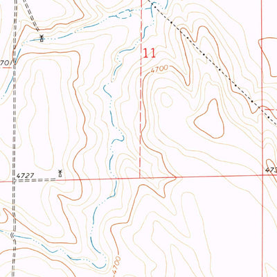 United States Geological Survey Arickaree, CO (1977, 24000-Scale) digital map