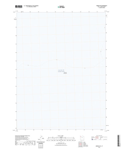 United States Geological Survey Arinosa SW, UT (2023, 24000-Scale) digital map