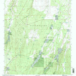 United States Geological Survey Aripine, AZ (1998, 24000-Scale) digital map