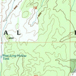 United States Geological Survey Aripine, AZ (1998, 24000-Scale) digital map