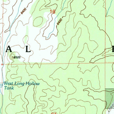 United States Geological Survey Aripine, AZ (1998, 24000-Scale) digital map