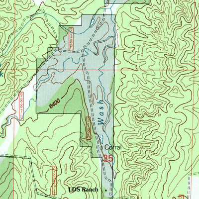 United States Geological Survey Aripine, AZ (1998, 24000-Scale) digital map