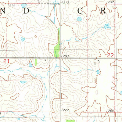 United States Geological Survey Arispe, IA (1981, 24000-Scale) digital map