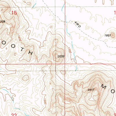 United States Geological Survey Arizona City, AZ (1981, 24000-Scale) digital map