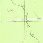 United States Geological Survey Arizona Creek, TX (1984, 24000-Scale) digital map